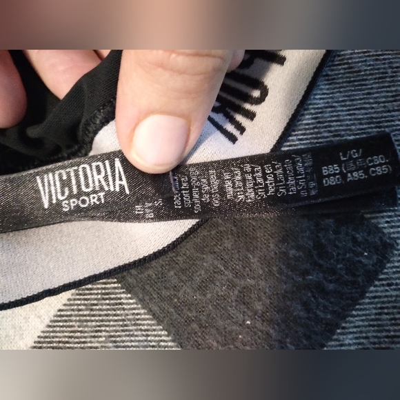 Black Victoria Secret Sports Bra - Picture 3 of 3